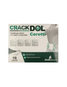 Crackdol Cerotto Per Dolori Muscolari E Articolari 10 Pezzi